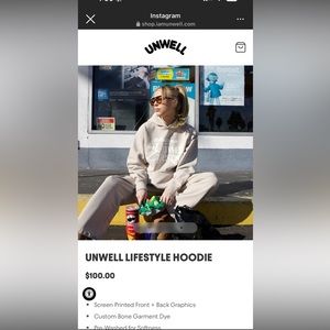 HOODIE & SWEATPANTS SIZE LARGE Call Her Daddy Merch brand new never opened